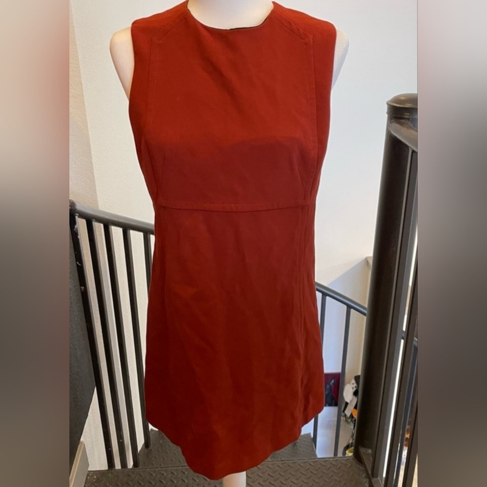 EUC! Zara Woman Burnt Orange Dress